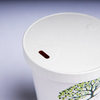 100% Recyclable Paper Cup Lids 90mm – 12/16/20oz