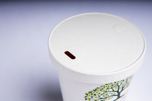 100% Recyclable Paper Cup Lids 90mm – 12/16/20oz