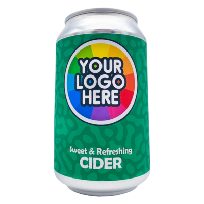 Branded Cider Can