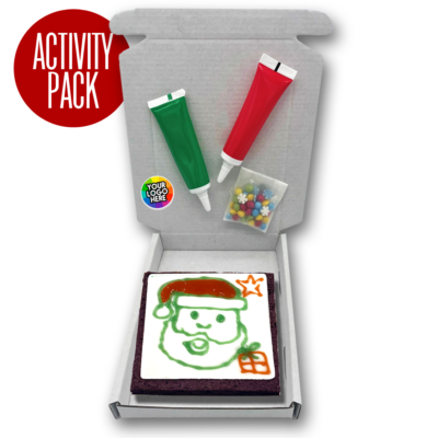 Christmas Chocolate Brownies Deco Activity Pack