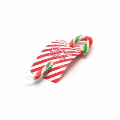 Christmas Eco Card Peppermint Candy Cane 20g