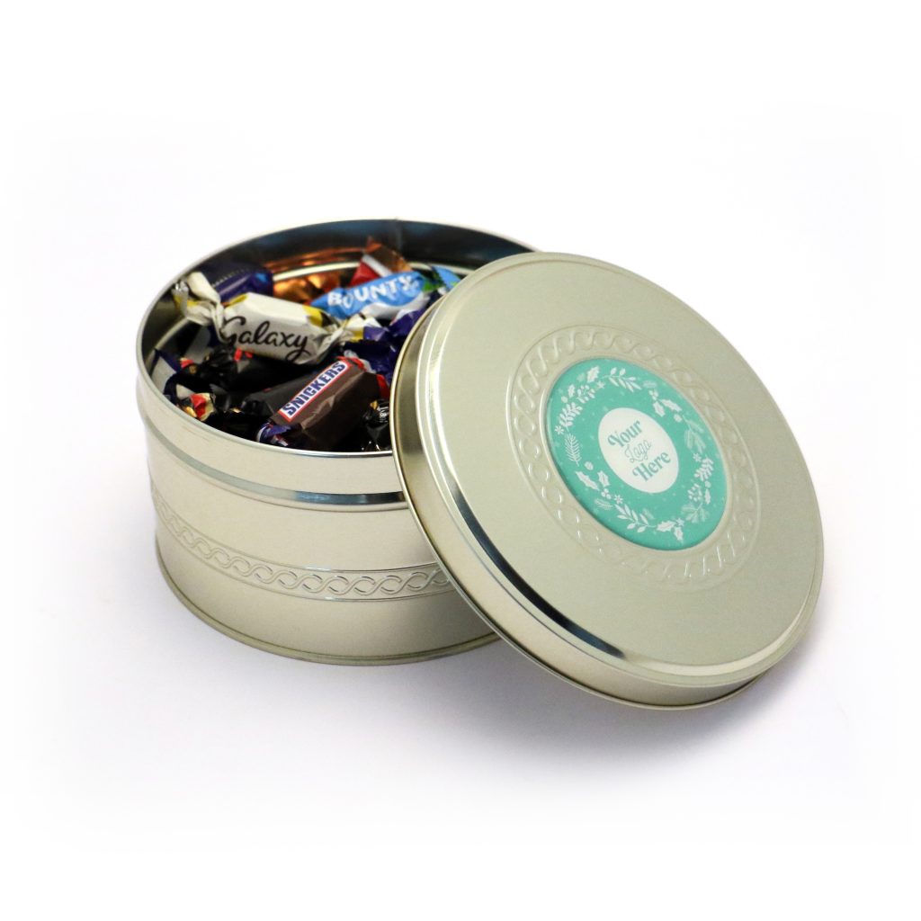 Christmas Gold Tin Celebrations