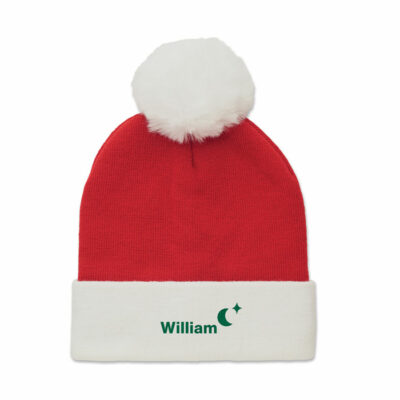 Christmas Santa Knitted Beanie Hat