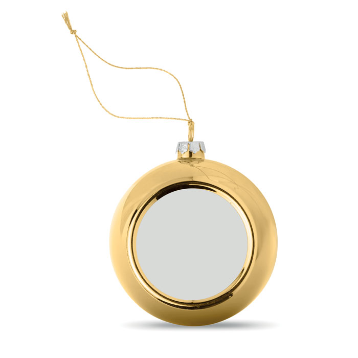 Christmas Shiny Bauble Red Gold Silver