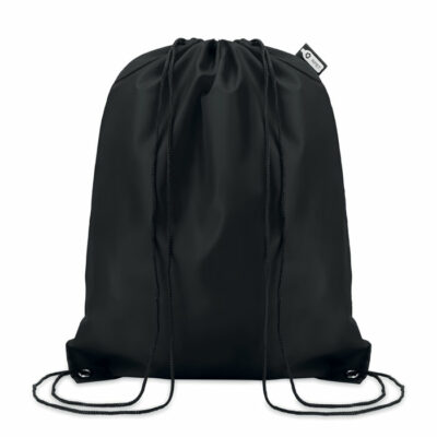 Drawstring Bag in 190T RPET with PP Strings
