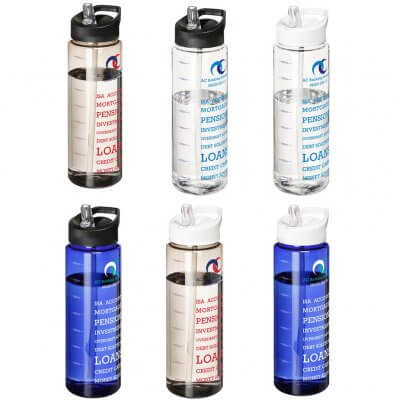 H2O Vibe 850ml Spout Lid Sports Bottle