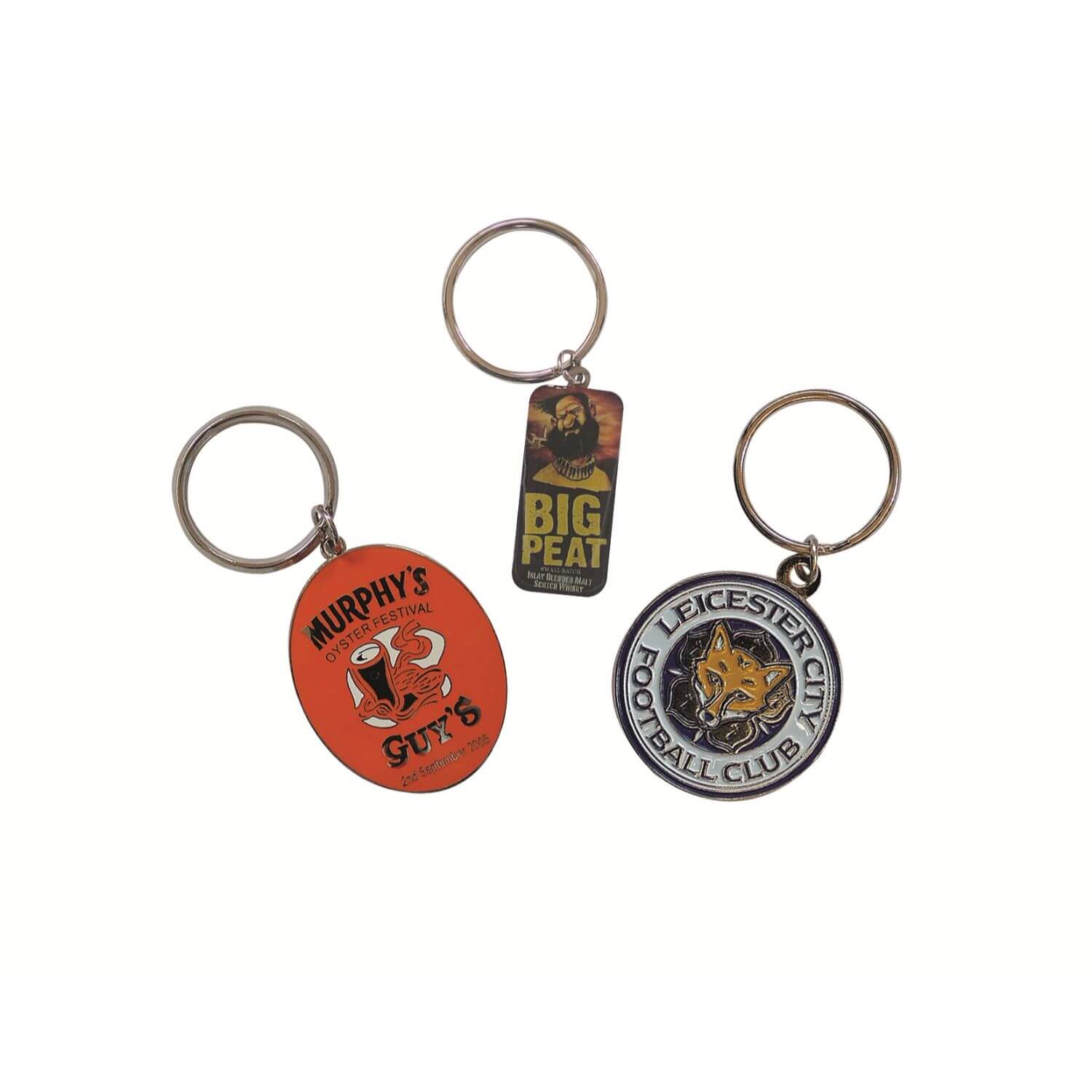 Hard Enamel Keyring