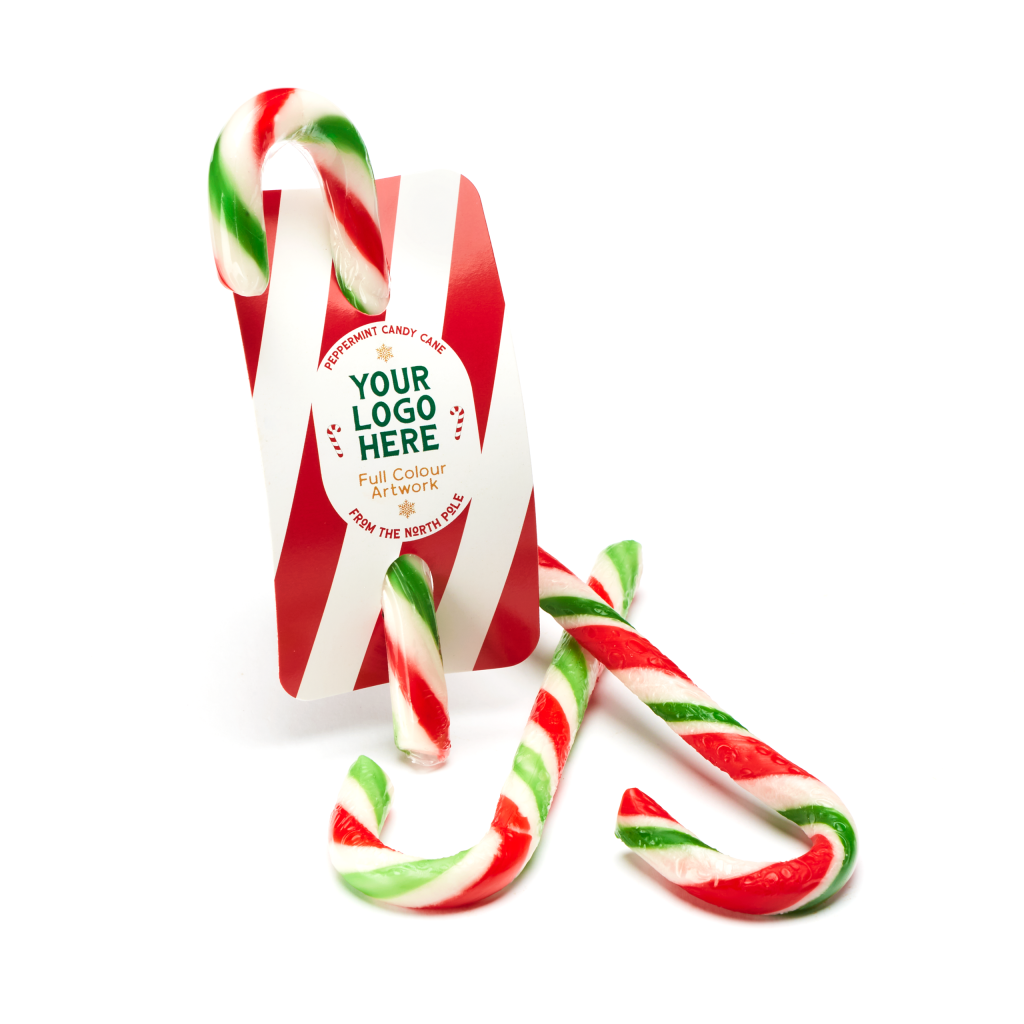 Christmas Eco Card Peppermint Candy Cane 20g