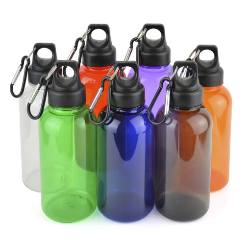 Lowick 500ml Single Walled Plastic Sports Drinking Water Bottle