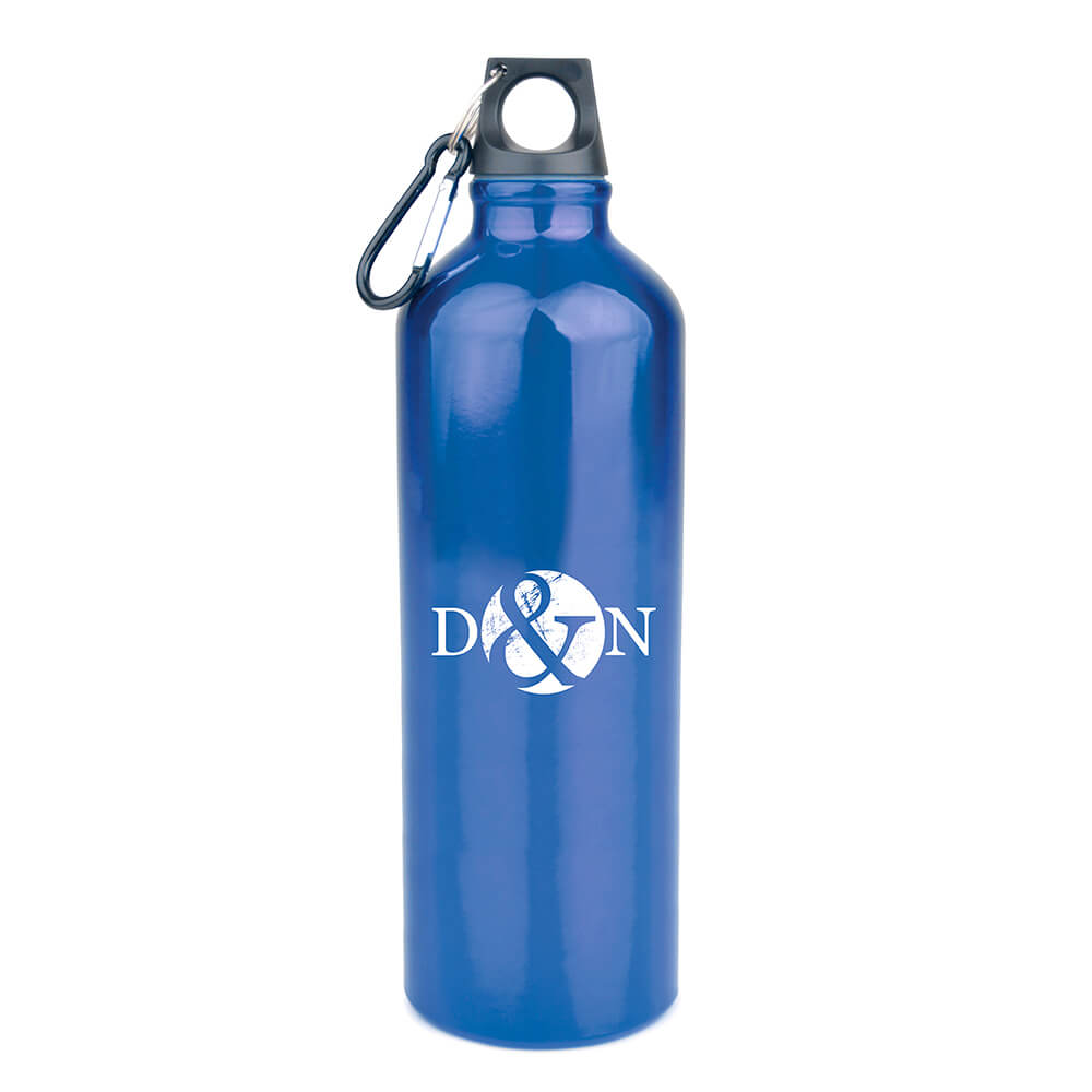 Pollock Glossy 1L Single Walled Aluminium Sports Bottle - Image 2