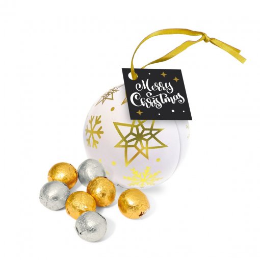 Promotional Christmas Bauble Tin