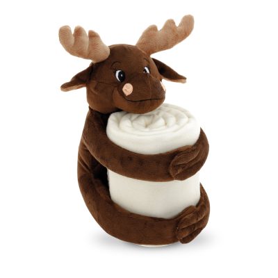 Reindeer Soft Toy with Blanket