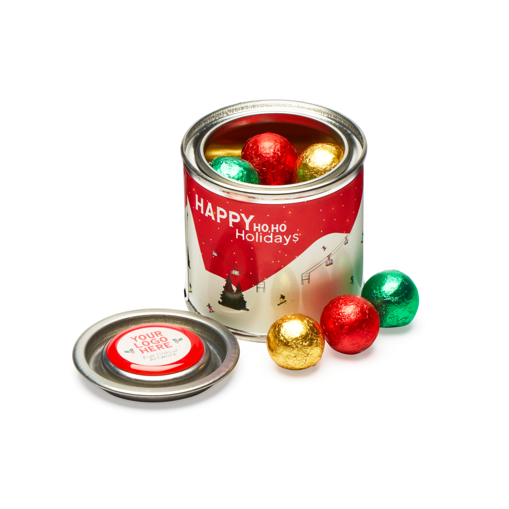 Small Paint Tin Solid Chocolate Balls