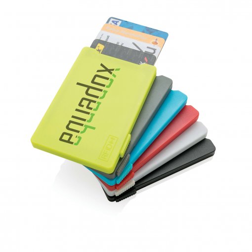Multiple cardholder with RFID anti-skimming
